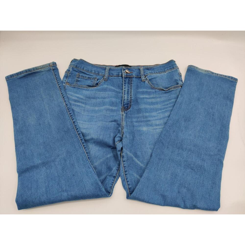 Truth+ Theory Jeans Womens Size 34x32 Blue Skinny‎ Fit Minimal Classic
